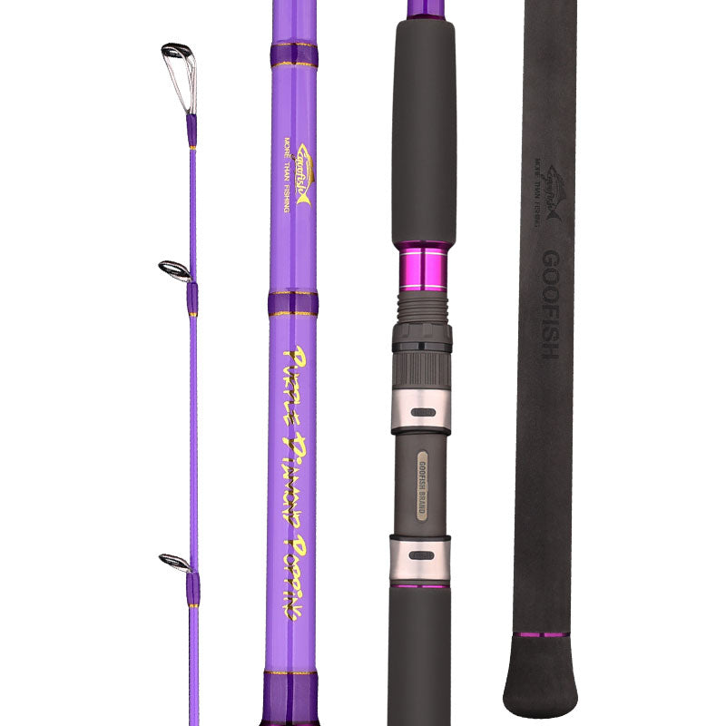bioluminsicent fishing pole name Dark Matter Inshore Spinning Rod spoons) for aggressive strikes SeeFish Ice Fishing Transducer Pole