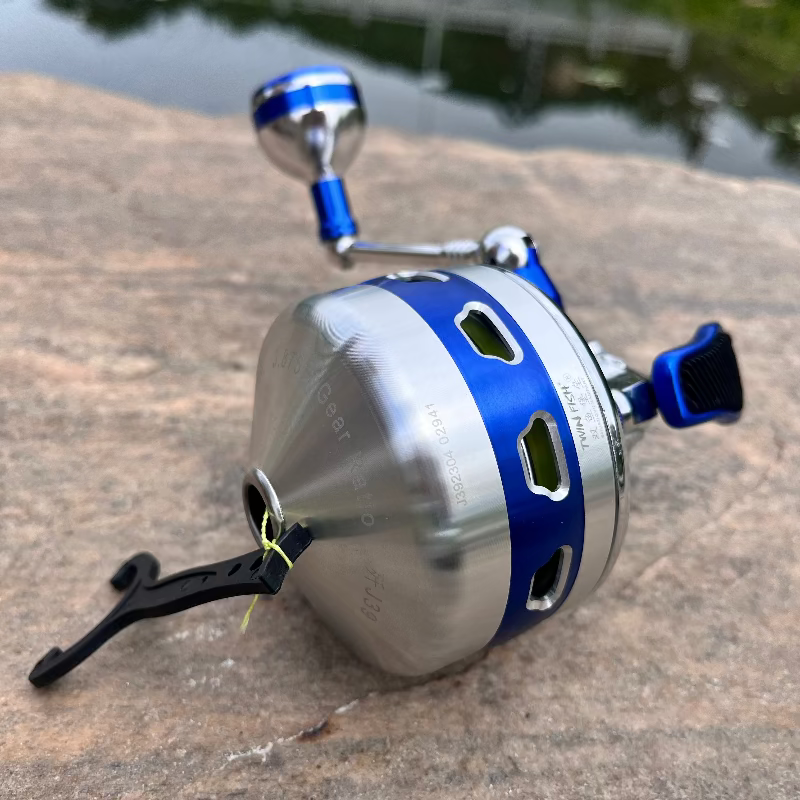 SPINCAST REEl:Spincast Fishing Reel with 6+1 BB,CNC Body J50(Blue) SPINCAST REEl:Spincast Fishing Reel with 6+1 BB,CNC Body J50(Blue)