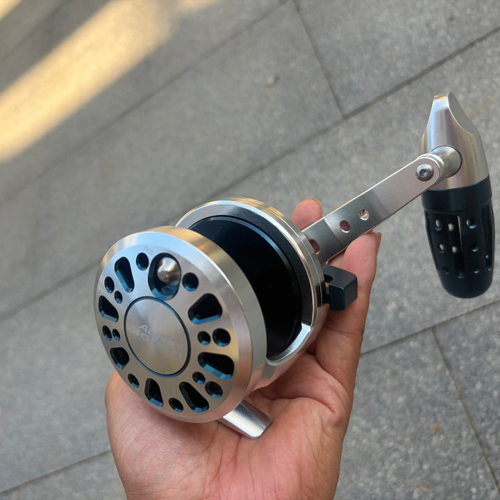 green goofish hi-tch cnc saltwater jigging reel abyss jigger 50 reel gen 2