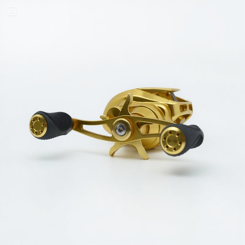 baitcasting spinning reels Goofish Saltwater Baitcasting Reel:6.18:1 Gear Ratio,15kg Drag,10+1 BB Right / Golden / BCS250