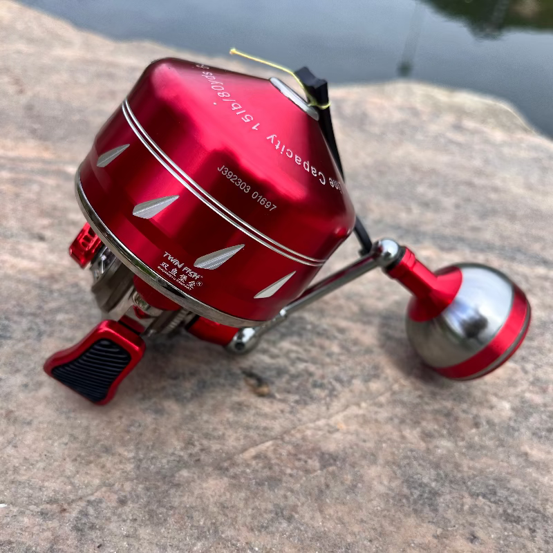 SPINCAST REEl:Spincast Fishing Reel with 6+1 BB,CNC Body J39(Red) SPINCAST REEl:Spincast Fishing Reel with 6+1 BB,CNC Body J39(Red)