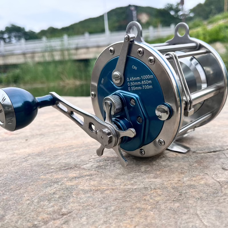 depth fishing reel Trolling Reel: 3.3:1