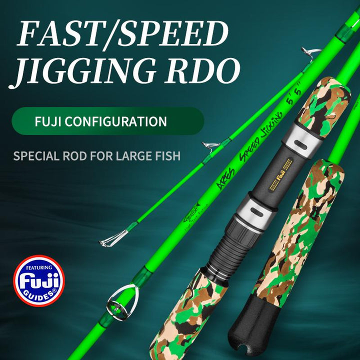 best jigging rod with fuji setting