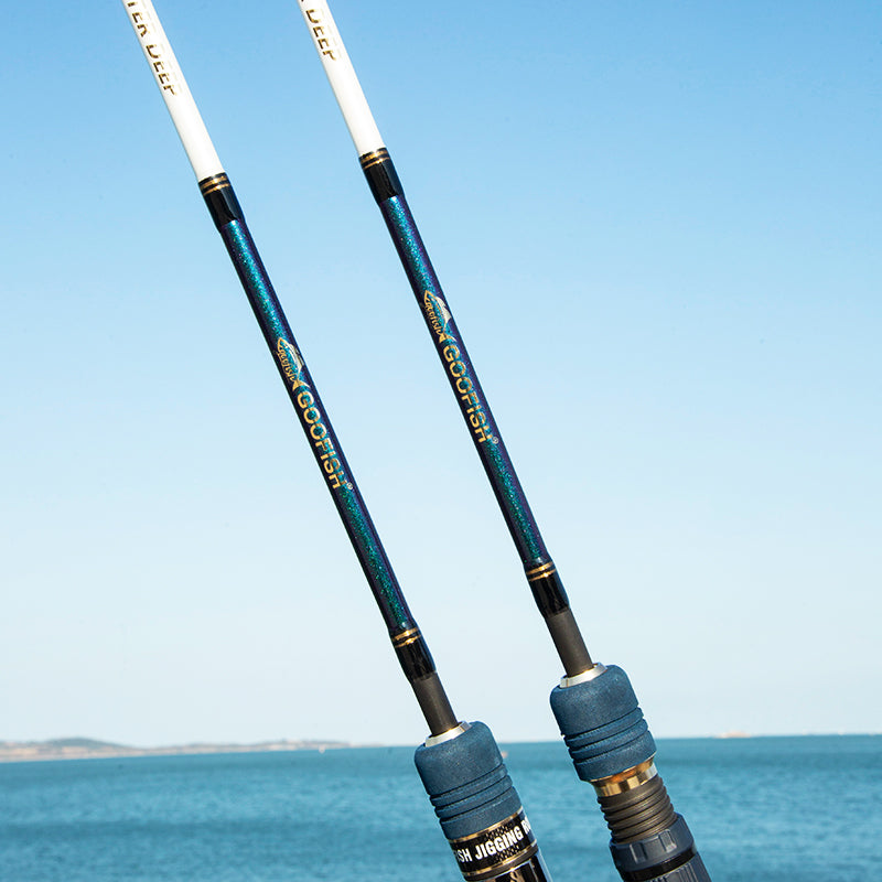 GOOFISH® MONSTER DEEP-7ft(213cm) Length PE4-7 Jig 200-700g Japan FUJI –  Goofish® Rod-More Than Fishing